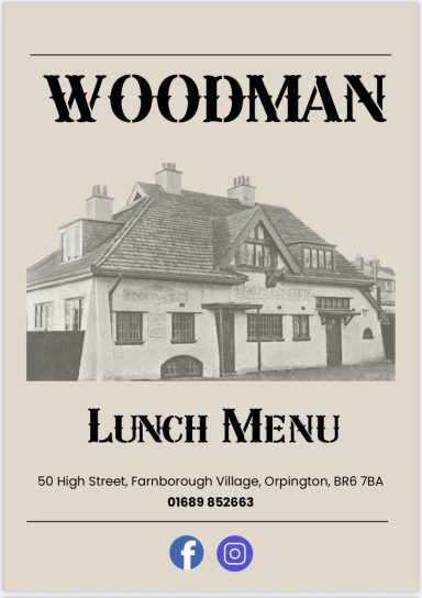 Lunch Menu